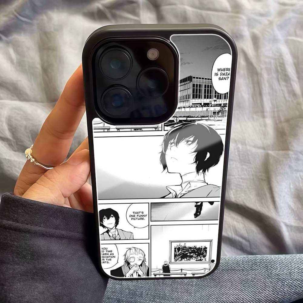 Anime O-Oshi No K-Ko Phone Case For Iphone 17 Air 16 15 14 13 12 11 Pro Max PC TPU Black Hard