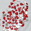 100Pcs Mixed Glass Crystal Hybrid Diamond Rhinestones Nail Art Decorations
