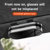 Car Sunglass Holder Eyeglasses Organizer For Automotive Dustproof Glasses Storage Box For Polarized Lenses SUV Truck RV Drivers