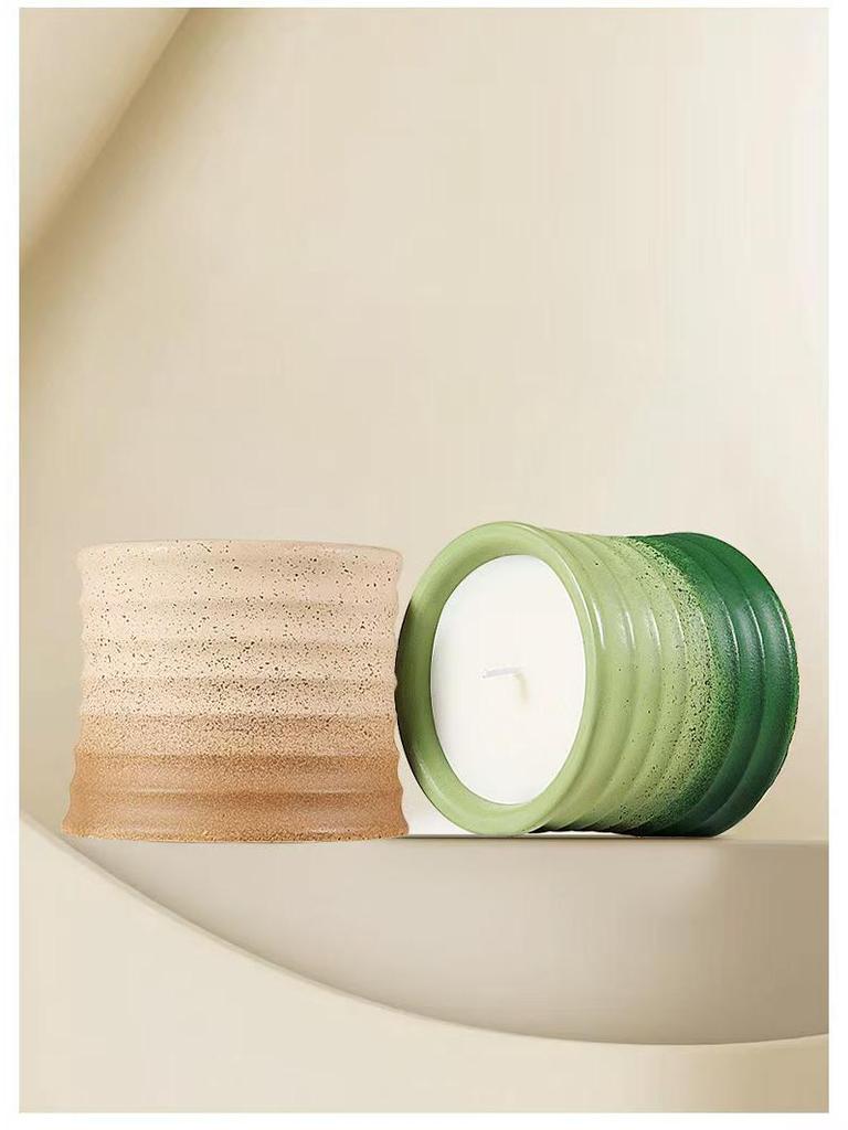 Creative Soy Wax Ceramic Aromatherapy Candle for Bedroom & Living Room