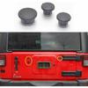 3X Tailgate Plug Set Spare Tire Carrier Delete Rubber For Jeep Wrangler JK 07-17