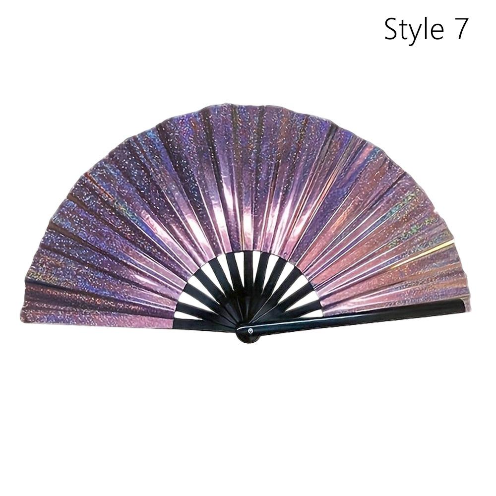 Foldable Tai Chi Fan Ten Inch Kung Fu Folding Fan  for Line Dancing, Parties, and Events