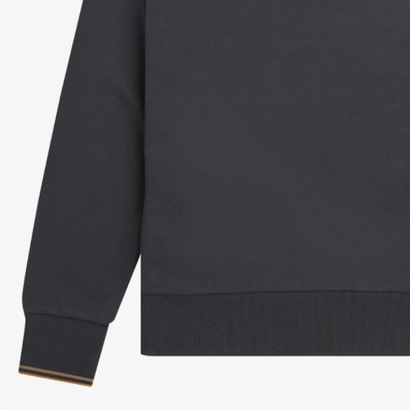 Fred Perry [baseline] Half Zip Up Sweatshirt  V07  Afpm2413574 V07