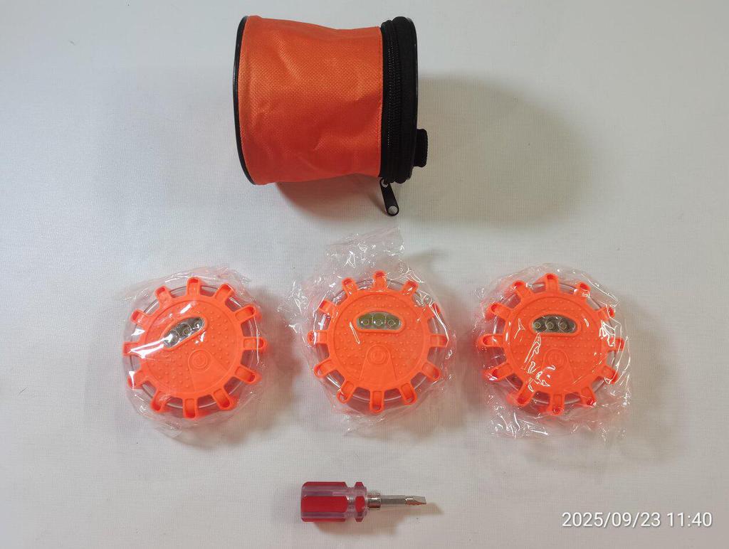 LED Car Traffic Warning Light with Strong Magnetic Hold & Constant Light Mode