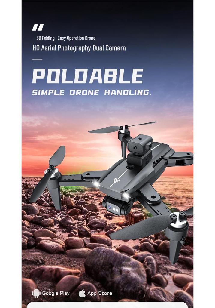 Brushless 8K HD Quadcopter with Long Battery Life and Optical Flow Positioning