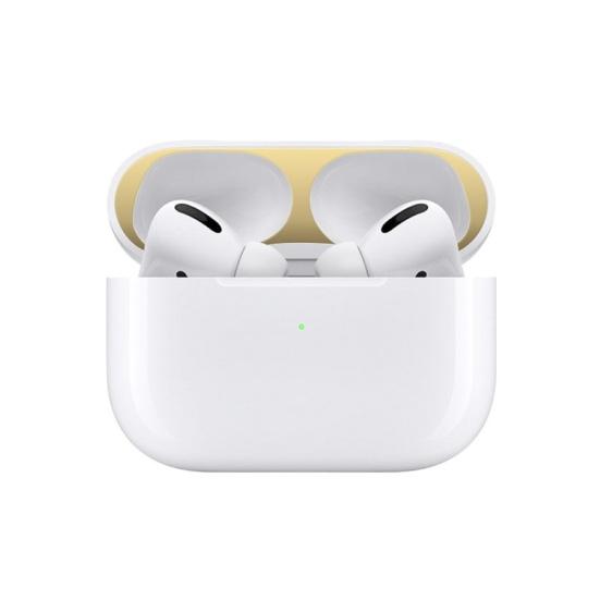 Metal Dust Guard Sticker Decal Earphone Charging Box Protector for Airpod-s Pro