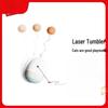 Interactive Laser Feather Tumbler Cat Toy