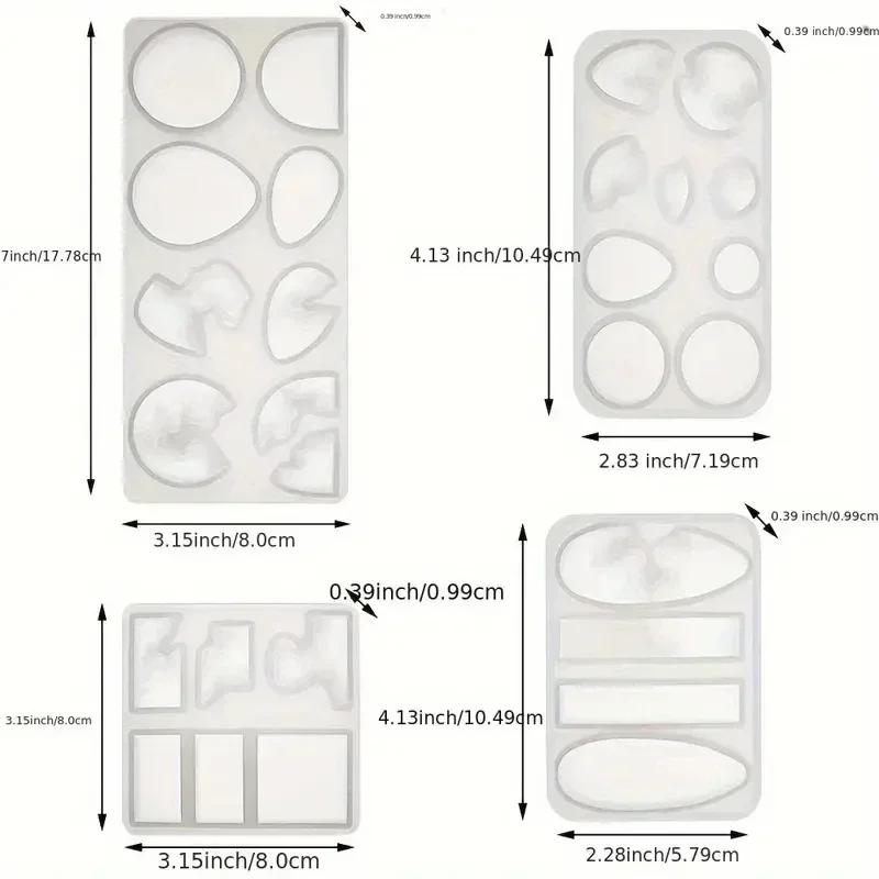 Top Quality Island Resin Pendant Molds,Ocean Themed Style Silicone Epoxy Molds for DIY Jewelry Pendant Necklace Keychain Jewel