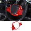 Strip Cover Trim For Benz Smart Fortwo Car Steering Wheel Bright Red 2009-2015