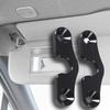 2/4/10PCS Sun Visor Repair Kit Metal Sun Visor Clips Fixed Sun Visor Mounting Clips for Wrangler JK JL JT Gladiator 2018+