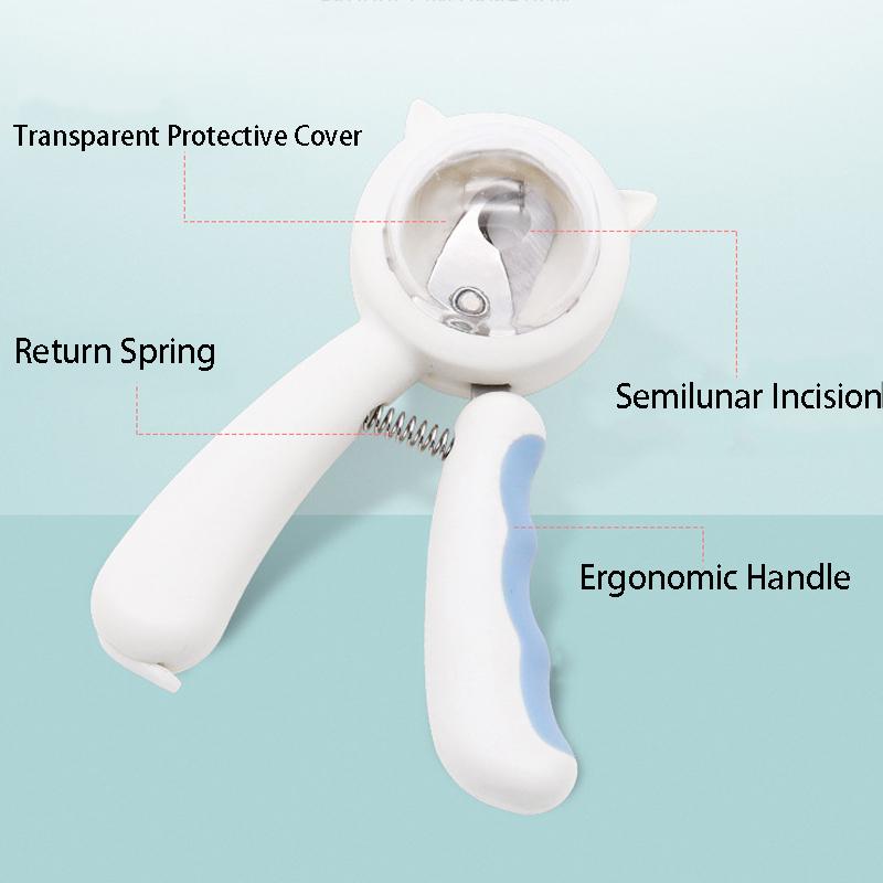Stainless Steel Pet Nail Clipper Care Tools Pliers Grooming Trimmer Scissors for Cats Cleaning Dogs Supplies Polisher