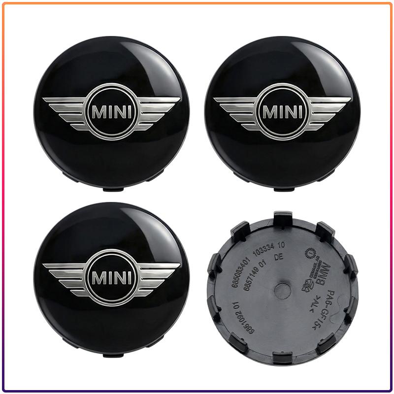 4Pcs 56MM Anti-Rust Rim Emblem Decals Scratch-Proof Car Wheel Center Cover For MINI Cooper Fridge One F56 R56 R57 R58 R59 R60 JCW Countryman Clubman