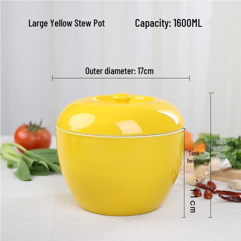 ZISIZ Ceramic Stew Pot