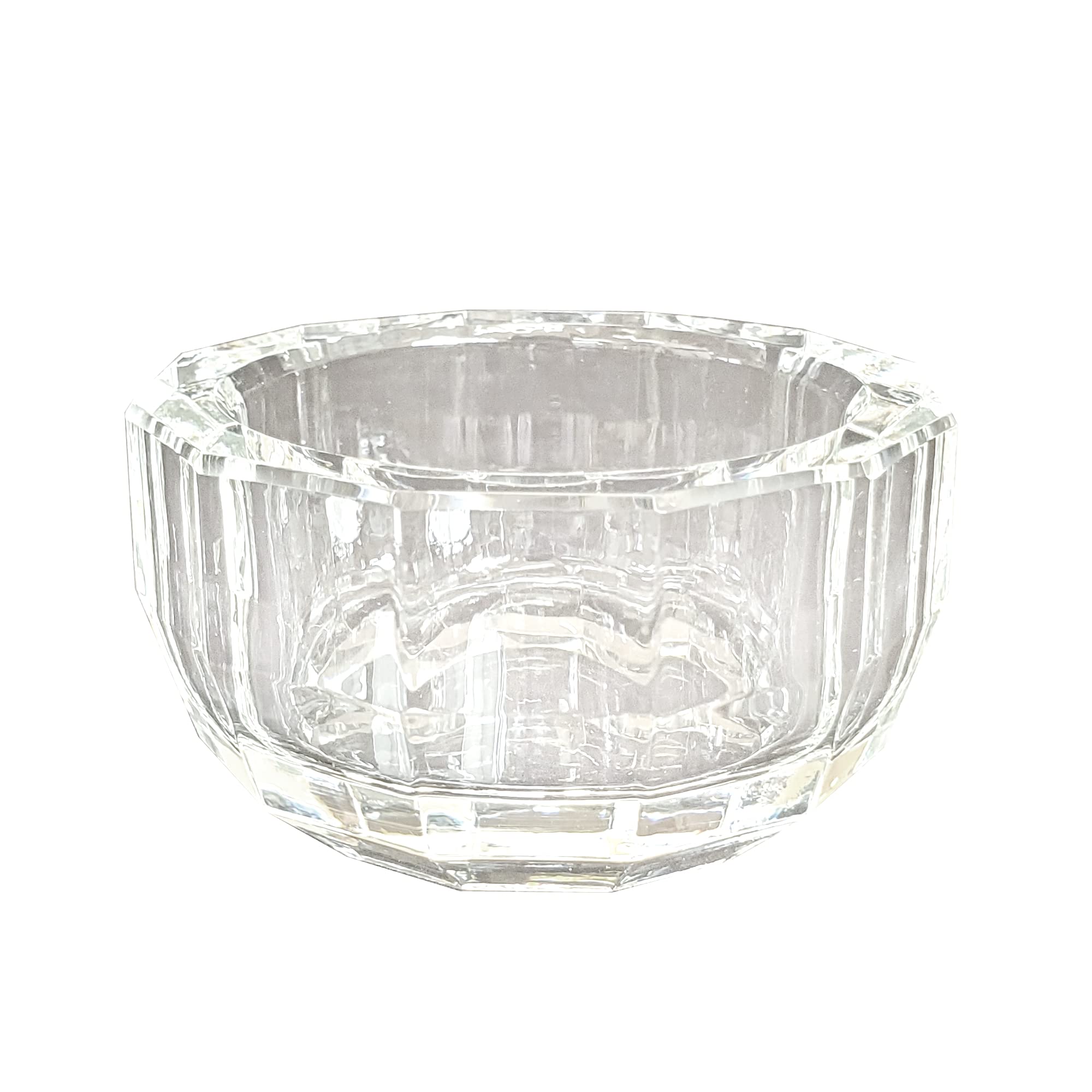 

Crown Incense Burner, 2.5 inches, Clear Crystal, Stylish and Modern Buddhist Altar Accessories