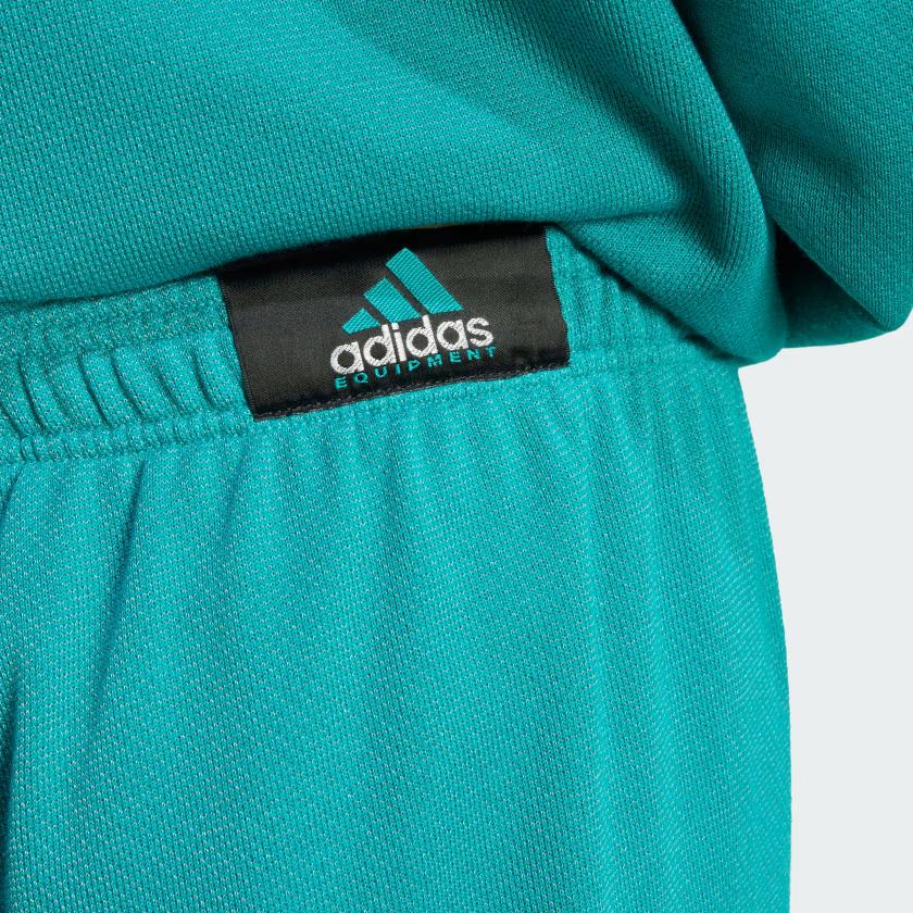 Adidas Equipment Series Ss25 Reflective Fashion Soft Tapered Casual Knitted Sports Pants Men pants Equipment-Green JP0356
