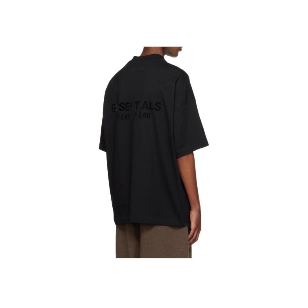 Fear of God Essentials SS24 V-Neck T-Shirt 'Black' Unisex 125SU244210F