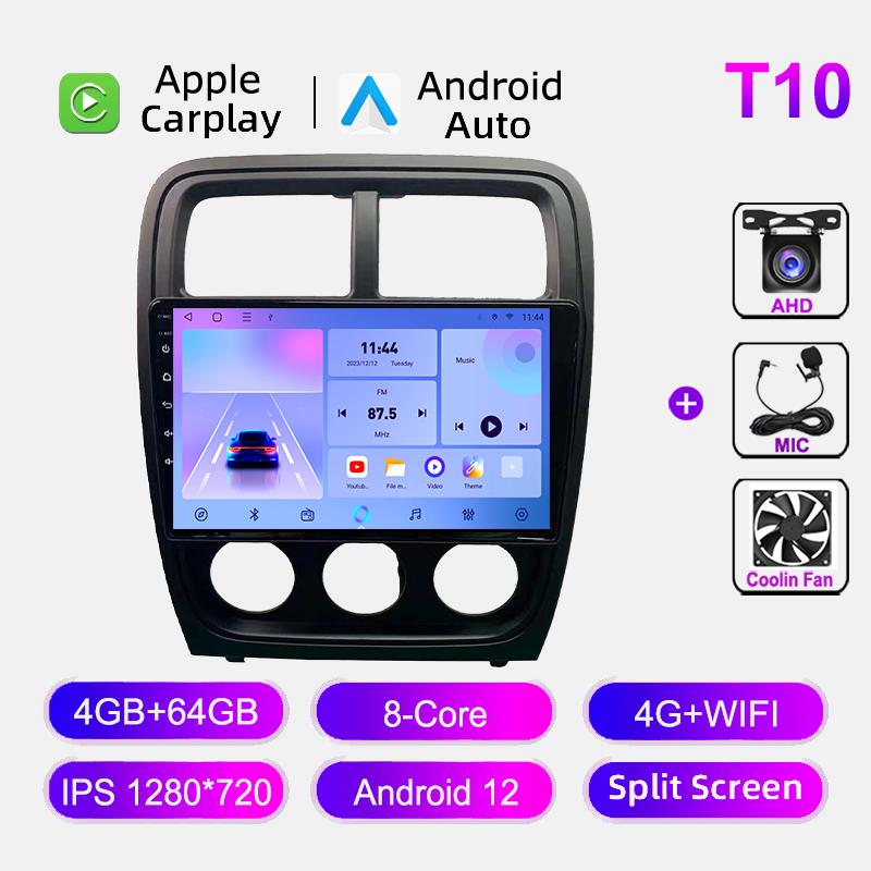 Wireless Carplay Head Unit For Dodge Caliber PM 2009-2013 Android Car Radio Multimedia Video Player Navigation GPS IPS Screen