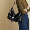 Red Dragonfly Tote Bag Leather Handbag 2026 Women's Bag Oil Wax Leather Single Shoulder Fashion Underarm Bag