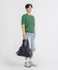 LEMAIN SECOND Oversized Washable Crew Neck Cable Short Sleeve Knit_5 Colors