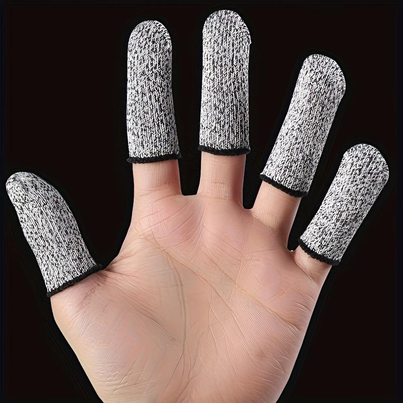 30/50pcs Finger Sleeves, Reusable, Durable & Wear-Resistant, Carving, Pet-Related Tasks, Gardening and Kitchen Work Scenarios