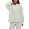 adidas Originals X Pharrell Williams Solid Logo Print Long Sleeve T-Shirt Unisex Tops Brown HN3438