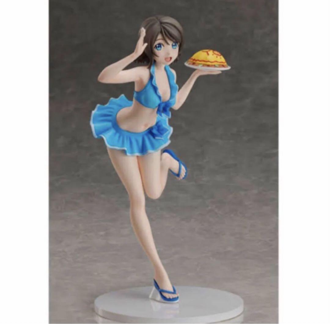 

[USED] Watanabe You Love Live Assemble Heroines Semi-painted Figure