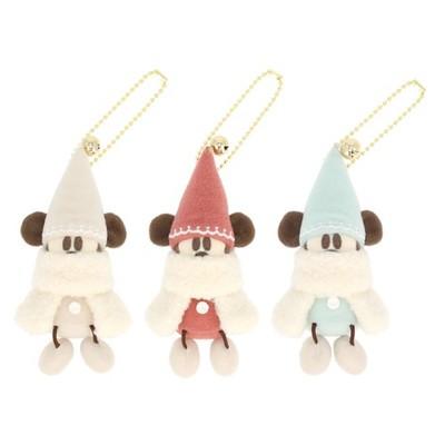 

Набор плюшевых брелоков Lil RingRing Tokyo Disney Resort Рождество 2025 Япония