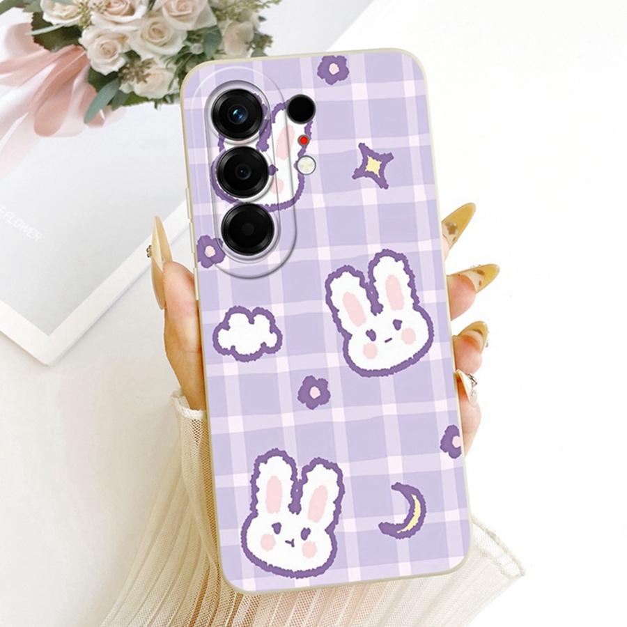 Phone Case For Tecno Camon 50 Pro 4G Funda Capa Panda Rabbit Protective Casing Tecno Camon 50 4G Soft Silicone TPU Cover Coque