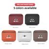 PU Leather Car Storage Organizer Bag Pocket For MINI Cooper JCW Countryman Clubman Cabrio Paceman Coupe Car tire valve cap