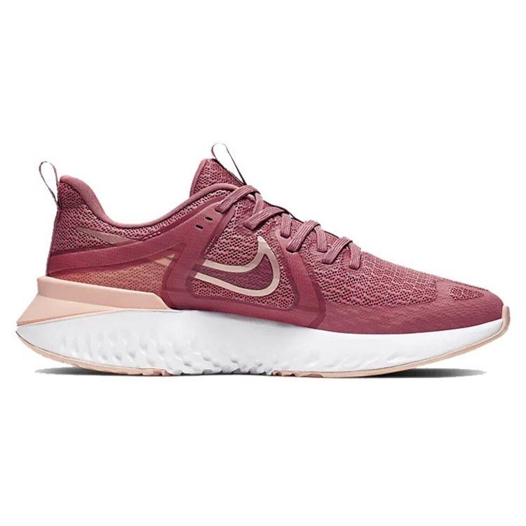 Nike  Legend React 2 Metallic Red Bronze Women Sneakers Light-Redwood Crimson-Tint Platinum-Tint AT1369-800