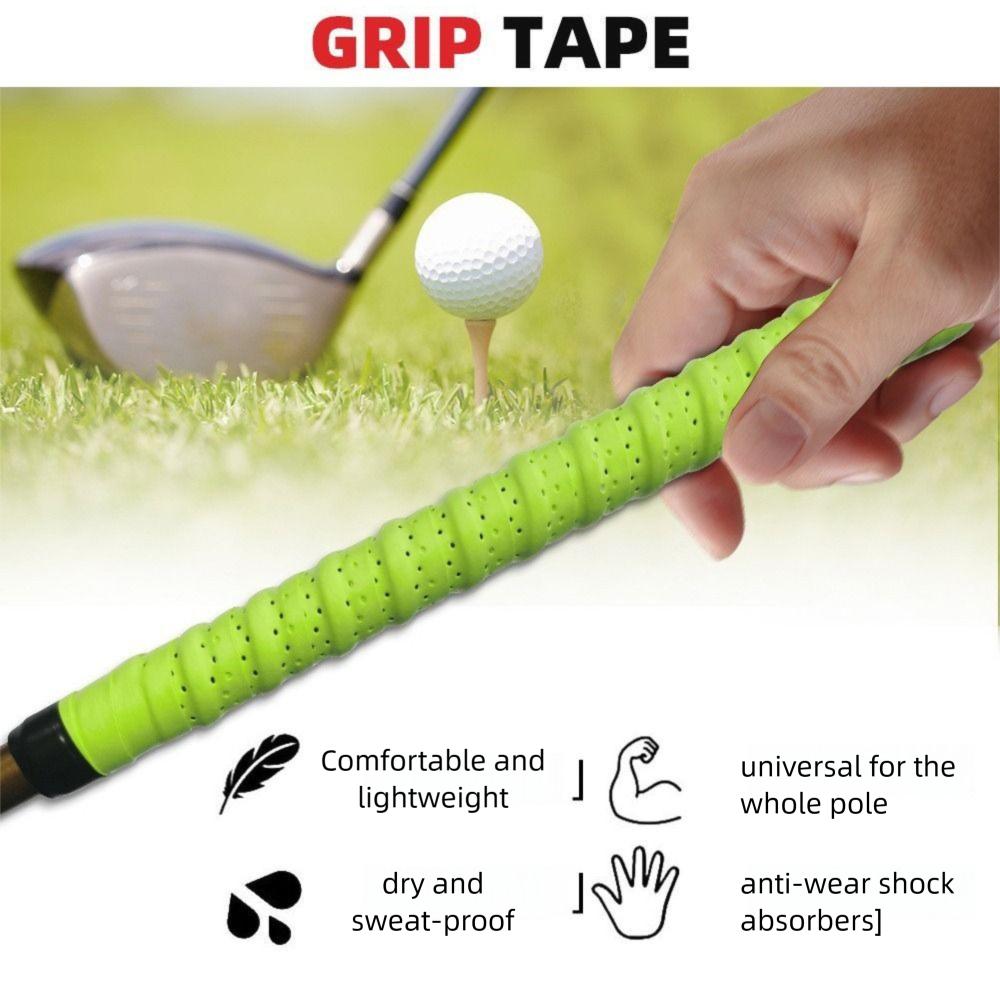 Quick Replacement Golf Grip Wrapping Tapes PU Leather Badminton Racket Wrapping  Outdoor