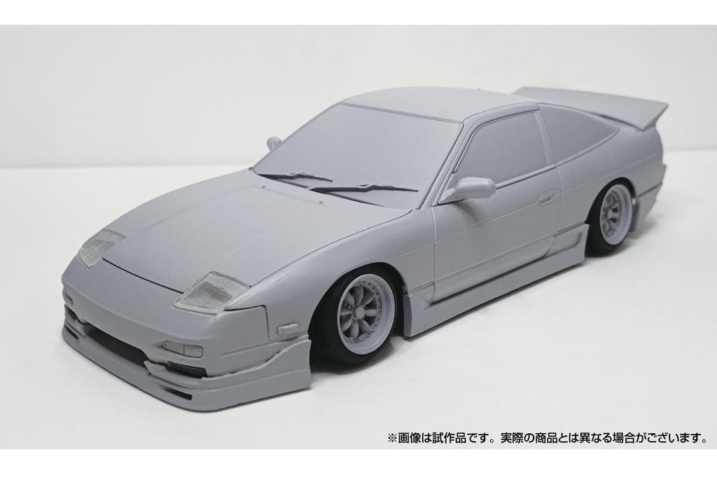 Aoshima Bunka Kyozai The Tuned Car 110 RPS13 180SX Plastic Model Kit Co., Ltd. (AOSHIMA) No. 1/24 B-WAVE '91 Ver.B (Nissan)