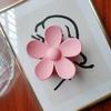 1pc Candy Color Flower Clip Back of the Head Hair Clip Simple Temperament Hair Bun Clip High Ponytail Shark Clip