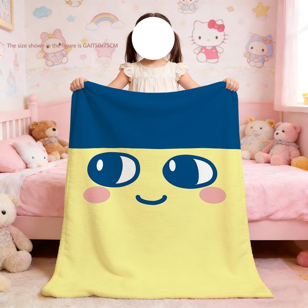 T-Tamagotchi Blanket For Soft Throw Blanket for Picnic Bed Sofa Home Bedroom Cozy Warm Comfortable