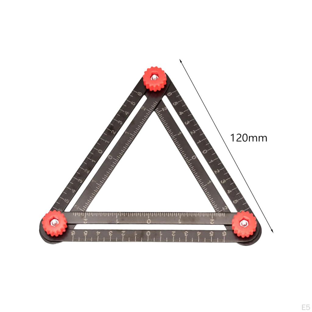 Angle Measuring Tool Discover ,Ruler Template Universal Opening Locator for Tiling