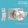 Spherical Pin Door Lock with 304 Stainless Steel Material and Modern Security Bolt for Use on For Bathroom and Interior Doors