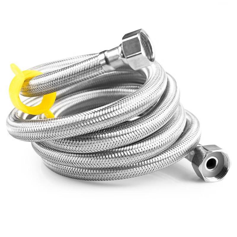 304 Stainless Steel Braided Bathroom Faucet Connector Hose