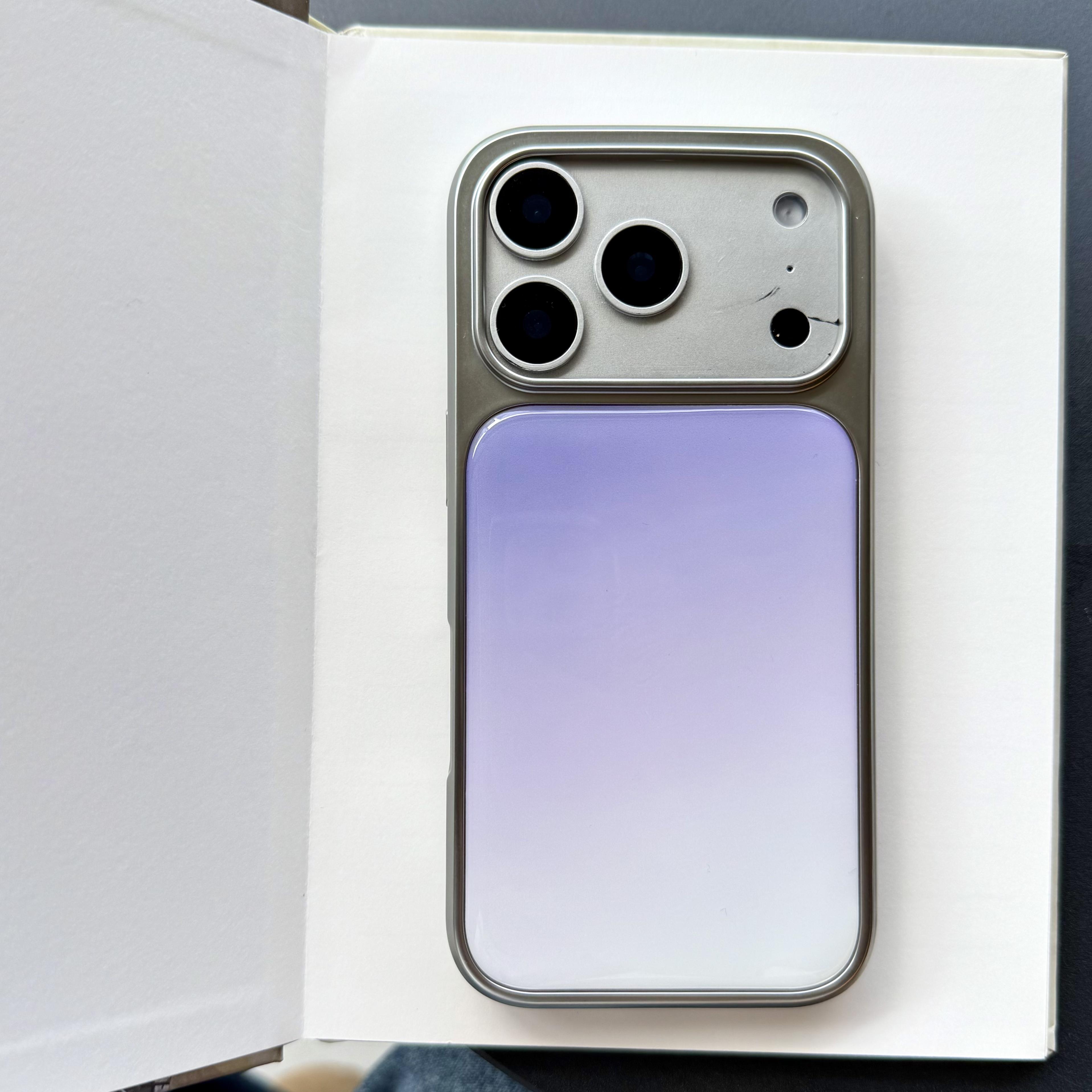 

Trendy Gradient Orange & Purple Ombre Unique Minimalist Phone Case for iPhone 17 16 15 14 11 12 13 Pro Max Plus Back Cover iPhone 14 Pro