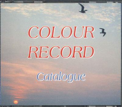 CD VARIOUS - Colour Record CATALOGUE CR199512 COLOUR 1995 Belgium Rock Used