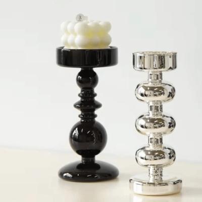 Romantic Minimalist Candlestick Elegant Candle Stands  Wedding Candlelight Dinner
