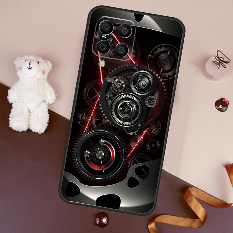 

Steampunk Style Gears Levers Engine Case For Samsung Galaxy M06 M53 M13 M31 M11 M35 M55 M15 M56 M36 M16 M12 M32 M52 M14 M34 M54 Samsung M34 5G