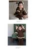 Children's Korean Style Autumn Outfits: Girls' Cardigan Coat Set
