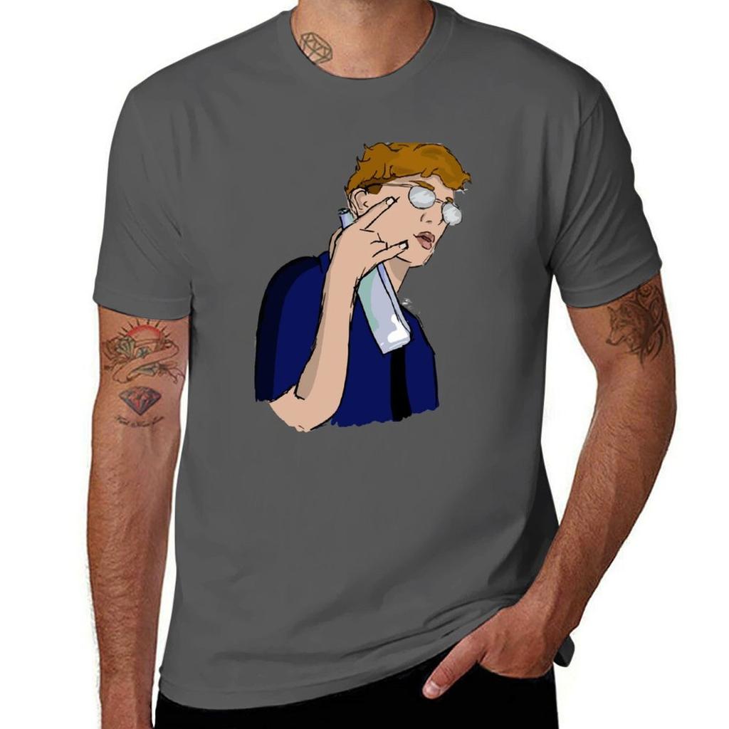 Edo Saiya TShirt Fashion Print Casual Short Sleeve