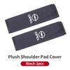 BBGL9 Car Flannel Shoulder Pads Padded Shoulder Protector Accessories For Opel Corsa Astra Insignia Vectra Zafira Meriva Mokka