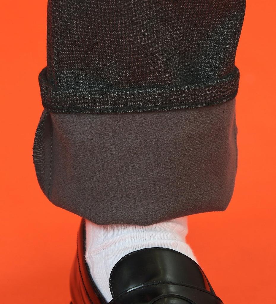 Edwin Wild Fire Straight Denim Check Plus Winter Jeans Men's Pants, Warm, Three-Layer Construction, 2, Sizes,