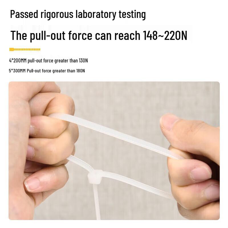 Deli Self-locking Nylon Cable Ties