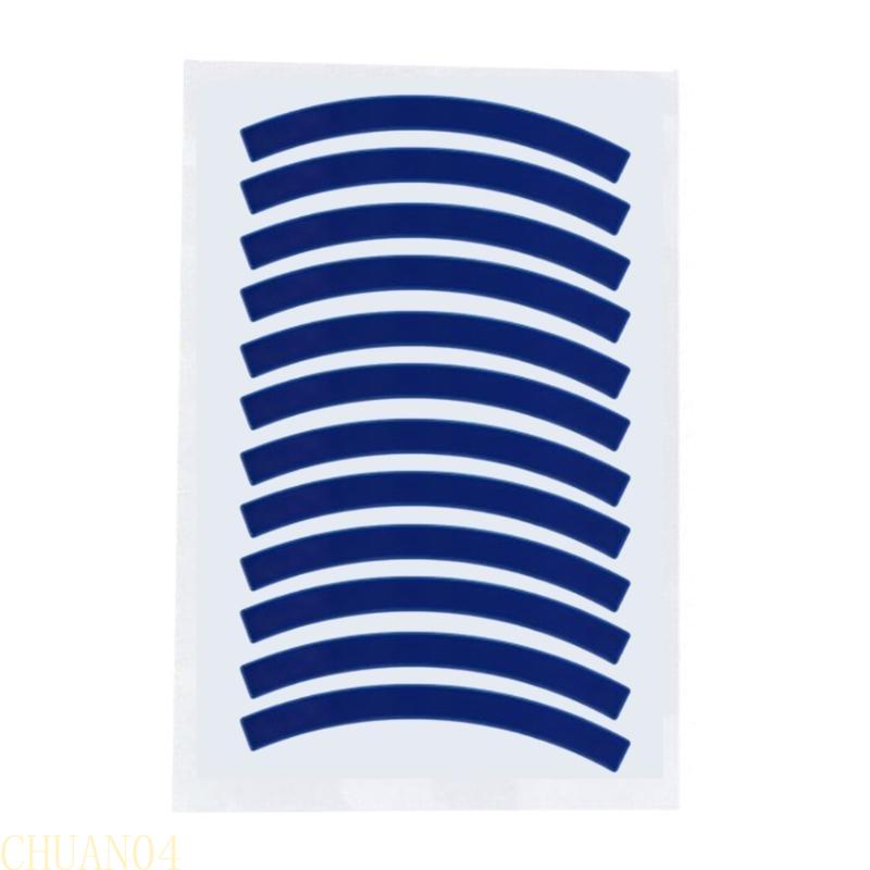 A1A2 12Pcs Children Balance Bike Warning Stickers Bike Accessories Reflective Tire Sticker Kid Balance Bike Safety Sticker