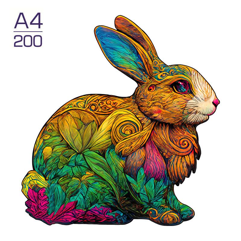 Non-Toxic Owl Wooden Animal Puzzle Diy Crafts Brain Trainer Puzzles Game For Kids Adult Educational Wood Toy Gift Medium Difficulty Jigsaw