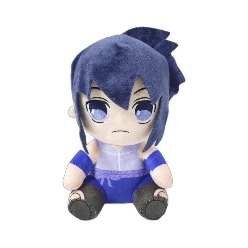 New Anime Peripheral Naruto Plush Toy Uzumaki Naruto Sasuke Doll Children's Toy Birthday Gift