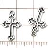20Pcs Vintage DIY Bracelets Jewelry Making Materials Handmade Retro Cross Charms Alloy Handcrafts Cross Necklaces Earrings